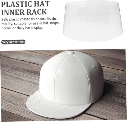 10PCS Adjustable Hat Inner Support Cone Shape for Straw Hats Cap Stretcher Insert Plastic Holder for Baseball Caps Stand for Travel Storage