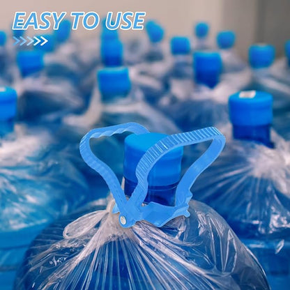 Heavy Duty Water Bottle Carrier Handle for Jugs Sturdy Plastic and Comfortable Grip