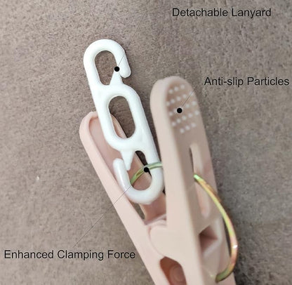 Foldable Clothes Travel Hangers with Clips Clothes Drying Racks Socks Lingerie Plastic Non Slip Skirt Hangers Closet Laundry Organization Hangers Pnk