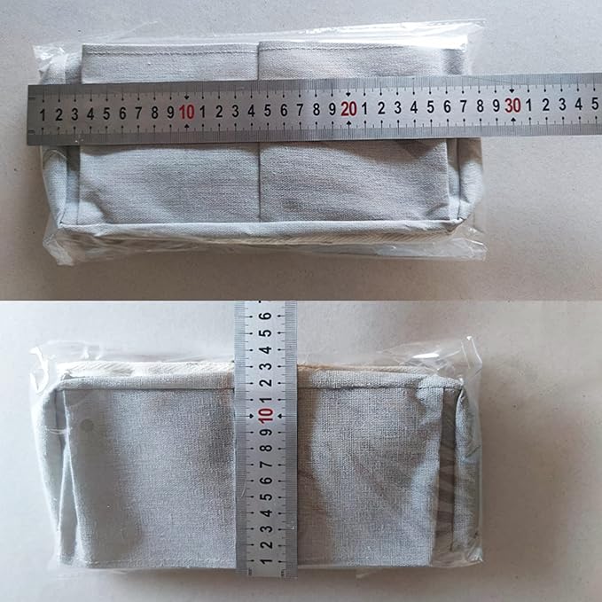 Wall Mount Hanging Storage Bags Linen Organizer with Sticky Hook for Kitchen Bedroom Office