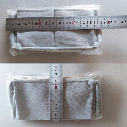 Wall Mount Hanging Storage Bags Linen Organizer with Sticky Hook for Kitchen Bedroom Office