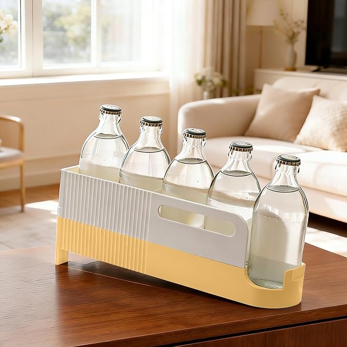 Soda Organizer For Refrigerator – Can Storage Stand | Beverage Can Storage Stand & Drink Fridge Organizer, Ideal For Pantry, Kitchen, Cabinet, Freezer, Home Bar, Keeping Drinks Neat And Accessible