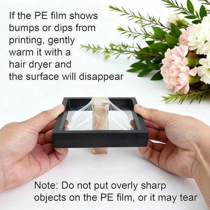 32 Pcs Press On Nail Packaging Box with 120 Pcs Adhesive Double Sided Tape, Black Artificial Nail Display Case, Earrings Storage Organizer, for Birthdays, Christmas Gift