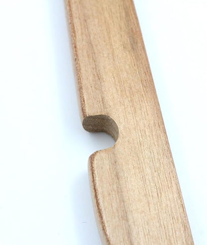 SSWBasics Bamboo Hangers for Clothes - Hanger 17" - Case of 50