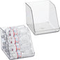 iDesign Plastic Water Bottle Organizer for Fridge, Clear Bottle Holder for Kitchen and Pantry, 2-Pack