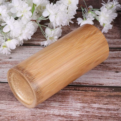 KItchen Utensil Holder Caddy Bamboo Kitchen Tool Holder Chopsticks Storage Barrel Spoon Fork Holder Cutlery Storage Container Organizer 20cm