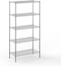 21" Deep x 42" Wide x 86" Height Wire Shelving Kit | 5-Tier | NSF Commercial Storage Rack Unit