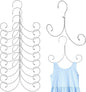 Colingmill 10 Pcs Lingerie Hangers Bathing Suit Hangers Life Jacket Non Slip Cascading Racks for Tank Tops, Sports Bra, Yoga Tops, Lingerie, Swimsuits