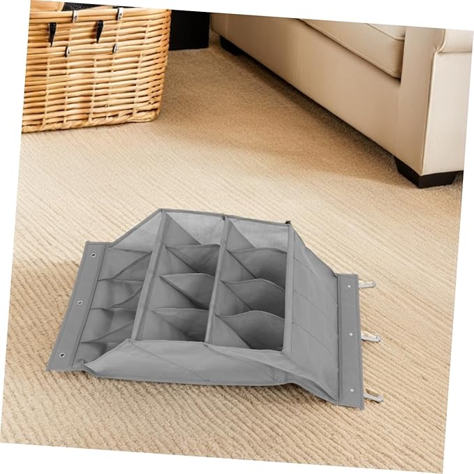 IMIKEYA Door Hanging Shoe Rack Space Saving Storage Organizer for Sneakers Sandals Boots Tool Installation Over Door for Entryway Bathroom Laundry Room