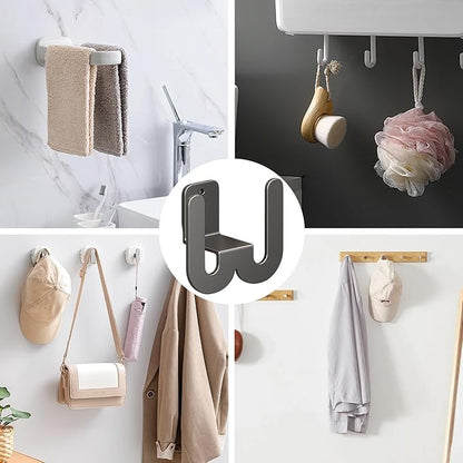 Slipper Hook Hanger - Slipper Storage Organizer Hanger, Wall Mounted Shoe Rack | Perforation- Wall Mounted Storage Hooks for Hallway, Living Room, Shoes Slipper Holder Storage Organizer