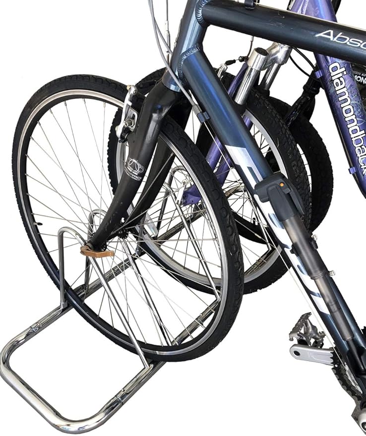 Sparehand 4 Bike Parking and Organization Solution - Freestanding Bike Stand for Parking Storage - Outdoor and Indoor Bike Rack
