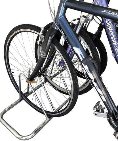 Sparehand 4 Bike Parking and Organization Solution - Freestanding Bike Stand for Parking Storage - Outdoor and Indoor Bike Rack