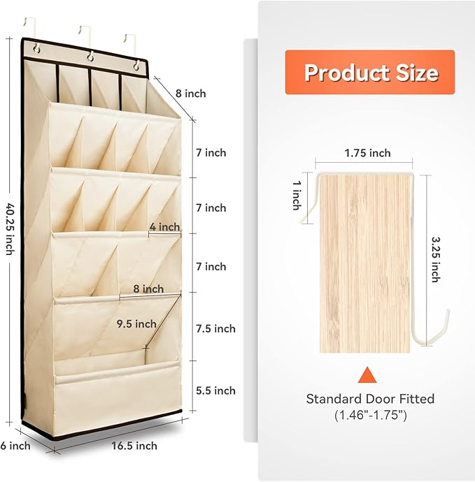 FENTEC Over-the-Door-Shoe-Organizers