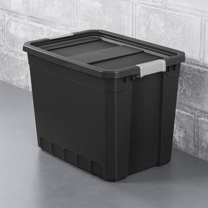 Sterilite TOTE STACKER BLACK 27GA 14889004