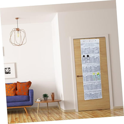 Zerodeko Hanging Shoe Storage Mount Door Organizer Nonwoven Bag Hooks Storage Organizer Pouch