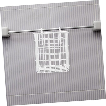 OUNONA 2pcs over The Door Storage Basket Wire Basket Decor Iron for Kitchen Organizer