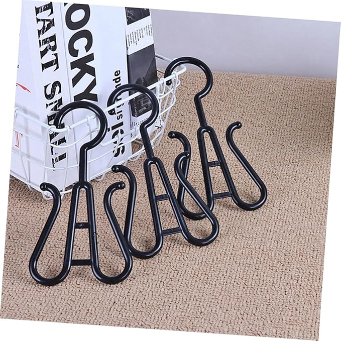 20pcs Plastic Shoe Holders Hanging Shoe Organizer for Closet Small Shoe Rack Stackable Shoes Storage Racks and Space-saving