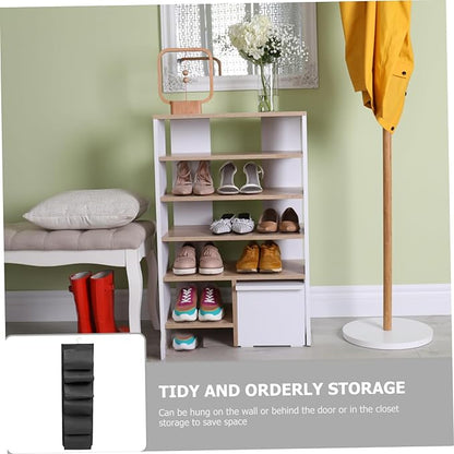 PRETYZOOM Hanging Non-woven Shoe Bag Storage Organizer Wall Hanging for Home Shoes Pouch