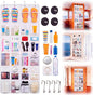 Watersay Cruise Essentials 2026, over The Door Cruise Ship Organizer, 24 Pocket Magnetic Door Hanging Organizers with 4 Hooks and 4 Strong Magnets for Ship Cabin Essentials & Must Haves