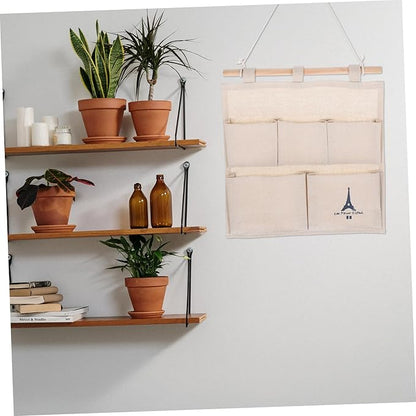 Cabilock Household Wall Pocket Organizer Multi-use Pouch for Chic Design for Living Room Bathroom Kitchen and Bedroom Easy Installation