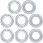 8 Pack 12 Inch Lazy Susan Turntable Bearing Plate, Heavy-Duty Lazy Susan Hardware for Kitchen, Furniture & DIY Projects, 1000lbs Capacity?Silver?