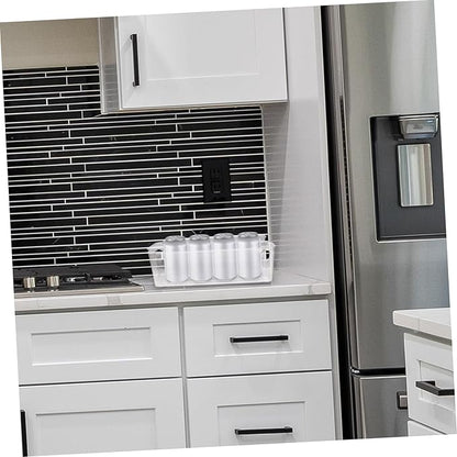 Refrigerator Organizer Bin for Drinks Clear Rolling Soda Can Dispenser with Drawer Design Space-saving Beverage Holder for Beer Soda and More for Fridge Storage
