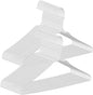 50 Pack Drip Dry Wire Hanger Bulk 16 Inch Galvanized Steel Clothes Coat Hangers with Plastic Coating Dry Cleaner Suit Holders for Home Caped Clothing (White)