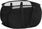 Collapsible Laundry Baskets, Tear Proof Pop Up Laundry Hamper with Dual Handles, Durable Foldable Laundry Basket, Easy to Carry Laundry Hamper for Home, Laundry Room, Bedroom, Dorm, Travel Black