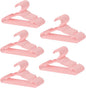 100 Pack Baby Plastic Hangers,12.83" Ultra-Thin,Non-Slip Hangers for Children. Ideal for Closets and Nurseries.Designed for Newborns and Children's Clothing,Including Trousers,Coat,Dresses.(Pink)