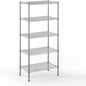 18" Deep x 30" Wide x 64" Height Wire Shelving Kit | 5-Tier | NSF Commercial Storage Rack Unit