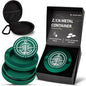 Premium Zyn Metal Can - Waterproof, Moisture & Odor Proof - Metal Zyn Container - Dip Can, Zyn Tin, Zyn Holder with Knurled Edges, Aluminum Zyn Can & Organizer (Mariner Forest Green)