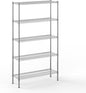 14" Deep x 42" Wide x 74" Height Wire Shelving Kit | 5-Tier | NSF Commercial Storage Rack Unit