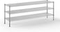 18" Deep x 72" Wide x 27" Height Wire Shelving Kit | 3-Tier | NSF Commercial Storage Rack Unit