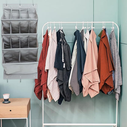 Garneck Laundry Room Organization Door Hanging Storage Oxford Cloth Dormitory Storage Bag