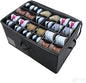 12-24 compartment adjustable shoe cabinet storage box with transparent dust cover, foldable and stackable, saving space, large capacity, ideal for bedrooms and dormitories.