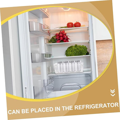 Household Fridge Organizer Drawer-style Beverage Storage Rack for Cans and Bottles Easy Dispenser for Refrigerator Drink Holder