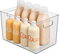 iDesign Large Clear Plastic Storage Bin for Bathroom or Vanity, Organizer for Hair Tools & Shampoo Bottles