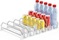 AMLLLC Soda Can Dispenser for Refrigerator,Automatic Pusher Glide Refrigerator Organizer and Adjustable Width - Storage 30 Cans