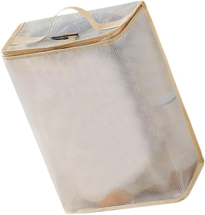 PVC Shoe Organizers for Travel with Meshes Design to Odors Ideal for Suitcases Backpacks and Home Closet Storage Hanging Shoe Organizers