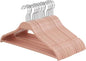 Elama Home 20 Piece Biodegradable Coat Hangers in Pink (ELH-20)