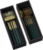 Kitchen Drawer Organizer Bins, Black Bamboo Drawer Organizer Stackable for Silverware, Utensils, Cutlery, Flatware, Junk Drawer, Dresser, Bathroom, 9" x 3" x 2.5" (Set of 2)