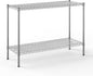 18" Deep x 48" Wide x 34" Height Wire Shelving Kit | 2-Tier | NSF Commercial Storage Rack Unit