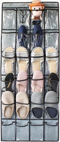 12/24 Grids Hanging Shoe Rack Over The Door Hanging Shoe Organizers With Hooks For Home