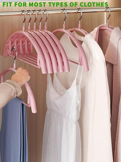 SLMT Sweater Hangers No Shoulder Bump Womens Coat Hanger Non Slip 14 Pack Heavy Duty Metal Clothes Hangers for Closet