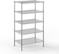 24" Deep x 36" Wide x 64" Height Wire Shelving Kit | 5-Tier | NSF Commercial Storage Rack Unit