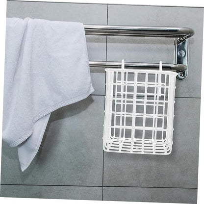 4pcs Over the Door Wire Basket Organizer Sturdy Iron Hanging Storage Basket for Kitchen Pantry Craft Space Saving with Capacity and Resistant Finish