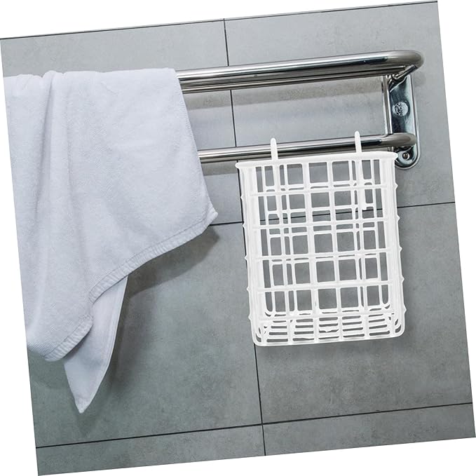 OUNONA 2pcs over The Door Storage Basket Wire Basket Decor Iron for Kitchen Organizer