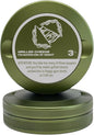 Grilled Cheese | Metal Container for Zyn, Premium Aluminum Can & Rugged Pouch Holder | Extra Capacity, Knurled Grip & Used Pouch Storage | EDC (Military Green)