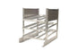 CR0540 Stationary Half Size Can Rack, 36" Length x 25" Width x 32" Height