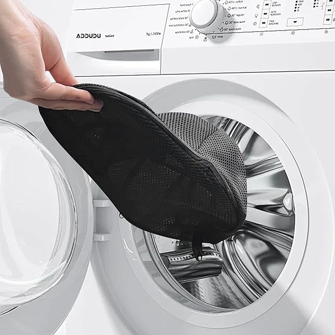 Hat Washer Cage, Snap-Lock Design, Foldable & Portable for Washing Machine Dryer Dishwasher